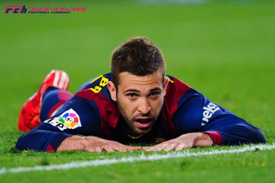 ウクライナ戦で負傷のアルバ。10日間アウトでリーガ2試合を欠場か