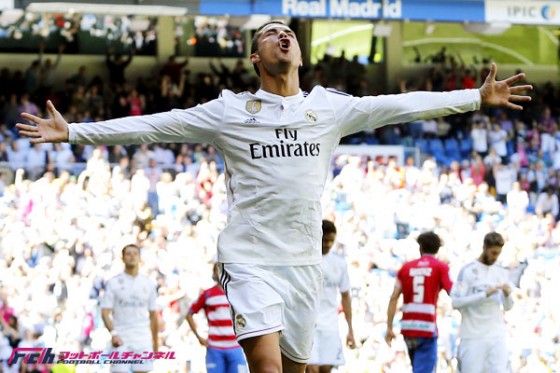 C・ロナウド、キャリア初5弾。レアルでの通算300ゴール達成