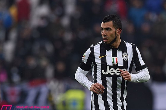 ユーベに痛手…、テベスがビオラとの伊杯準決勝第2戦を欠場