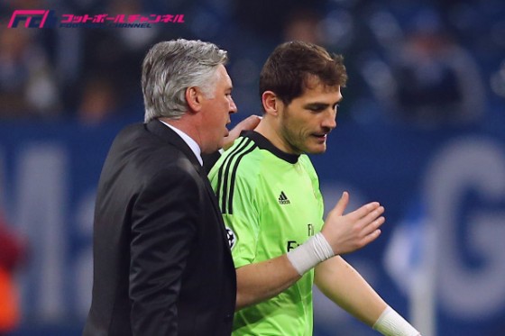 アンチェロッティ監督、カシージャスへの信頼を強調。来季も残留へ