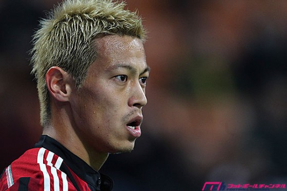 負傷で2試合欠場の本田が全体練習に復帰。ミラノダービー出場濃厚