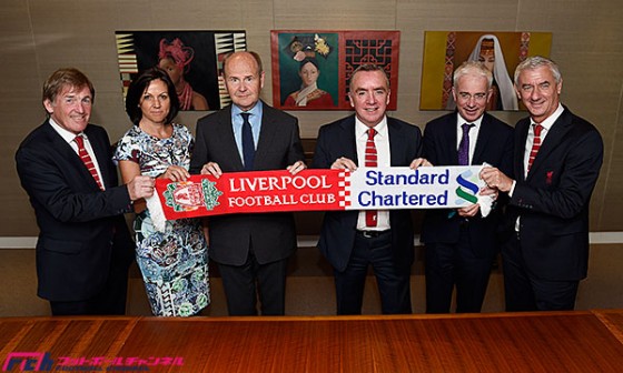 リバプールとスタンダードチャータードが3年間の契約延長を発表