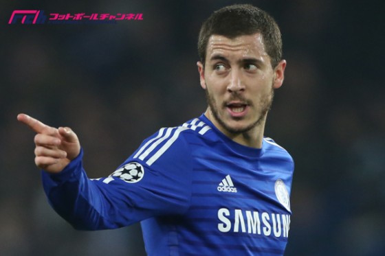 アザールの残留を信じるモウリーニョ監督「移籍には興味がないと思う」