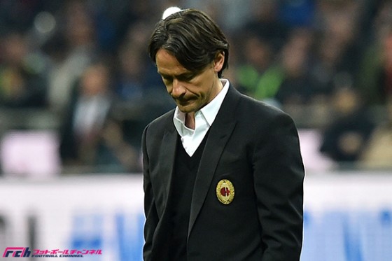 敗戦の責任を語るインザーギ監督「ファンに謝罪するしかない」