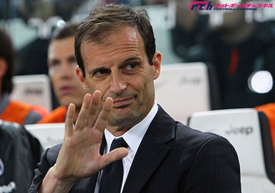 スクデット王手のアッレグリ「CL準決勝に早く集中したい」