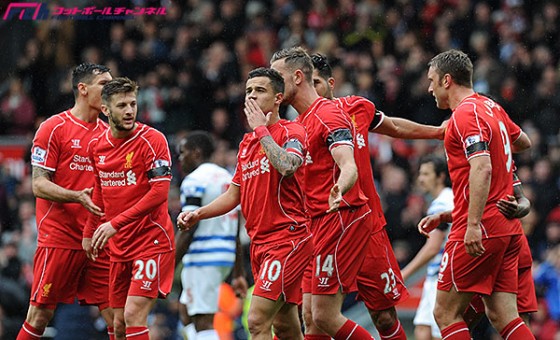 リバプール勝利