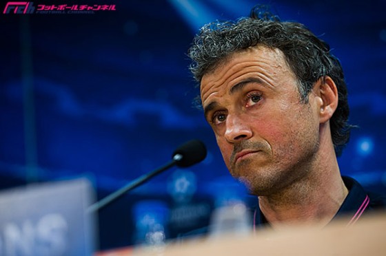 L・エンリケ監督「誰が嫌いだと言った？　三冠と言う言葉は大好き」