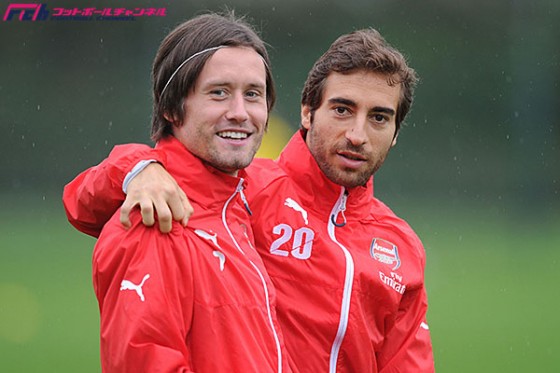 ヴェンゲル、契約満了迫るロシツキ＆フラミニと話し合いへ