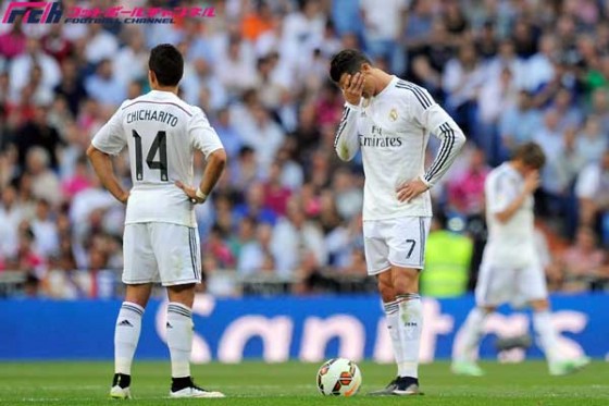 一時は首位独走もリーグ制覇は絶望的なレアル。原因はトップ4への苦手意識？　総勝ち点18の内、4ポイントしか稼げず