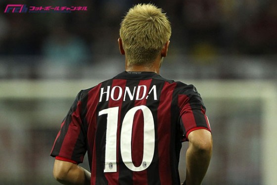 伊紙「本田は指揮官の“頼みの綱”」サッスオーロ戦でのゴールに期待
