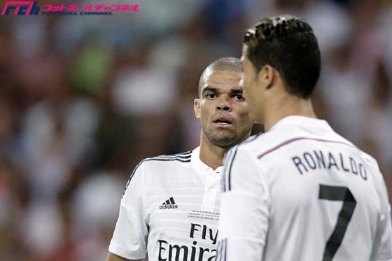 ペペ、ハットトリックに浮かれるC・ロナウドを注意？