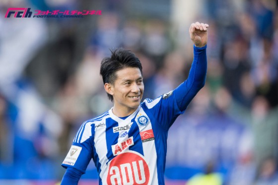 田中亜土夢が首位攻防戦で決勝点！　ハーフナーに続きリーグ3点目