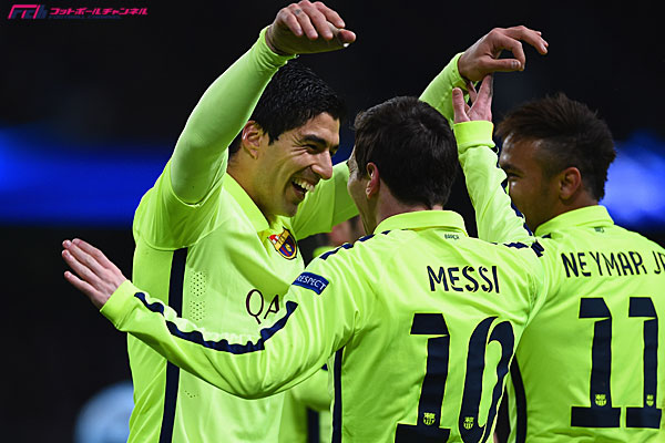 バルサの“MSN”、81得点で欧州最多得点トリオに輝く | フットボール