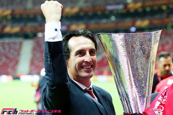 EL連覇を果たしたセビージャ監督、去就は明かさずも「ここではとても幸せ」