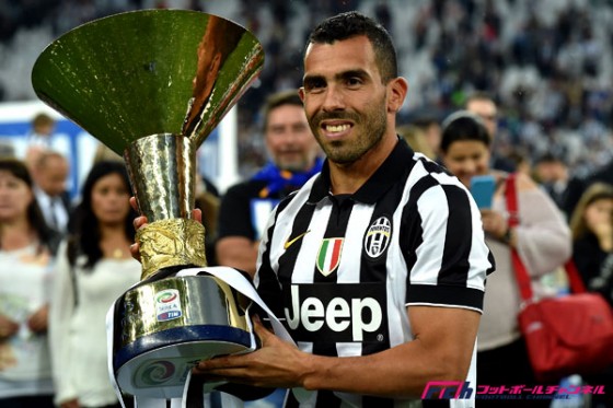 テベスが最終節出場へ。トーニとの得点王直接対決に挑む