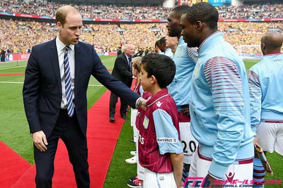 ウィリアム王子がFIFAを痛烈批判「我々はフットボールをしている」