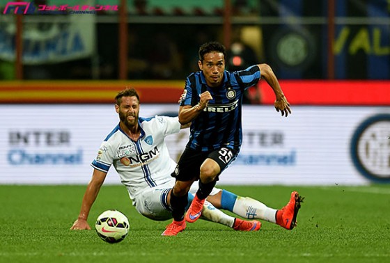 インテルがエンポリとの乱打戦制す。長友はフル出場で貢献