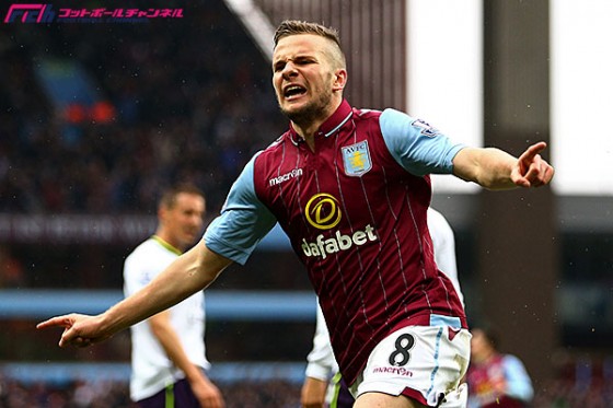 エバートン、クレバリー加入を発表。ローン先のアストン・ビラで残留貢献