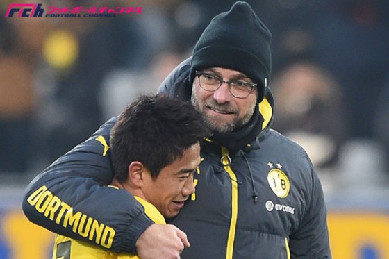 香川がツイッターで恩師クロップに感謝「またどこかでお会いしましょう」