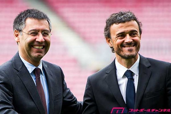 バルトメウ氏、バルサ会長に再選なら「監督の契約を延長したい」