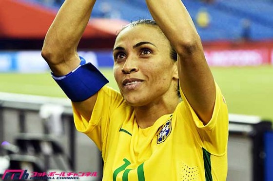 ブラジルのマルタ、女子W杯歴代最多得点を更新