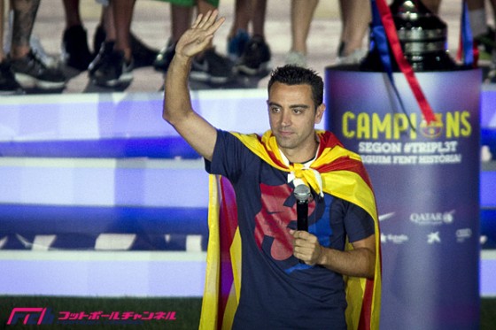 シャビ、契約延長した元同僚に「バルサより良い所なんて無いと伝えた」