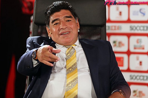 マラドーナ氏、FIFA会長選立候補へ。王子と“神様”に次ぐ3人目の出馬か