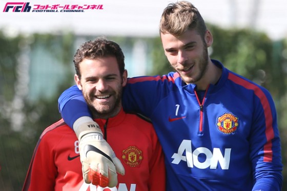 マタ、同僚デ・ヘアにマンU残留を勧める「チームに残ってほしい」