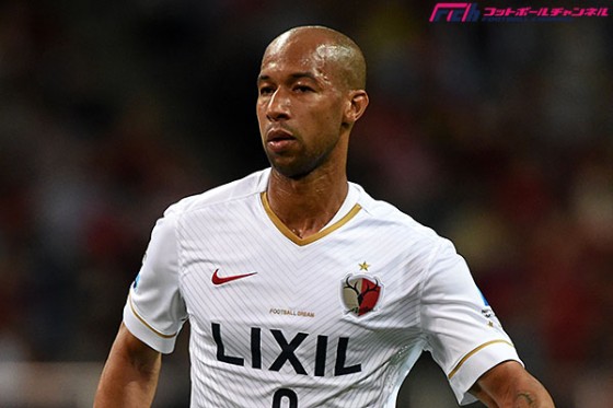 鹿島ＦＷジネイ、右膝の負傷で全治8ヶ月。出場4試合で今季終了