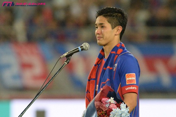 マインツ移籍の武藤、退団セレモニーで感謝「幸せだと改めて実感」