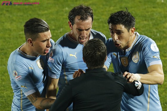 チリ連盟、ウルグアイ代表7選手の処分求める声明を発表