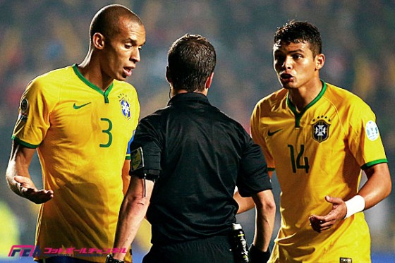 ブラジル、準々決勝でコパ敗退。PK戦でパラグアイに敗れる