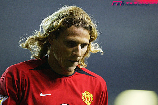 タグ付き 未使用品 ディエゴフォルラン マンチェスターユナイテッド ユニフォーム 希少} 02/03シーズン マンチェスターユナイテッド ユニフォーム #21