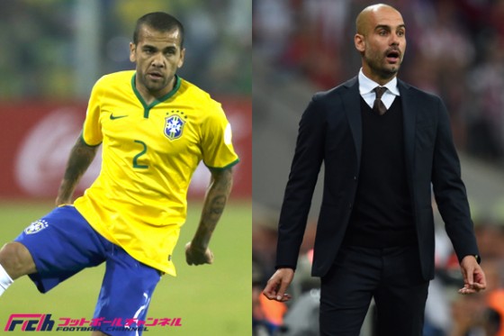 D・アウベス、ブラジル代表がW杯前にグアルディオラ監督を断っていたと明かす