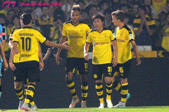 写真で振り返る】香川＆丸岡が凱旋！　川崎Fと親善試合のドルトムント、日本のファンも熱狂