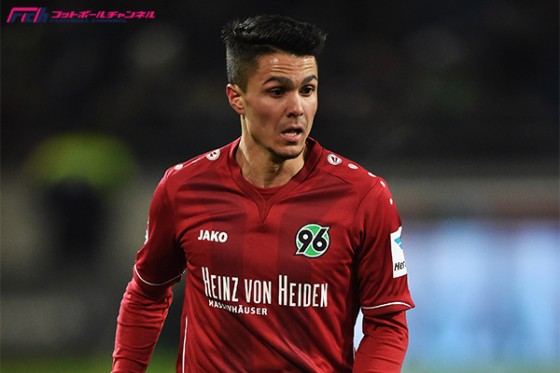 ケルン、ハノーファーからビッテンコートを獲得。長澤のライバルとなるか