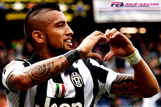 バイエルンがビダルを獲得か。ユーベは60億円を要求