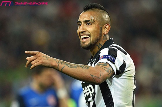 バイエルン、ビダル獲得でユーベと合意か。伊紙が移籍金51億円と報じる