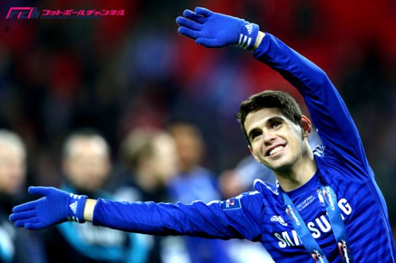 チェルシーのブラジル代表MFオスカル、残留を宣言「気持ちがぶれることはない」