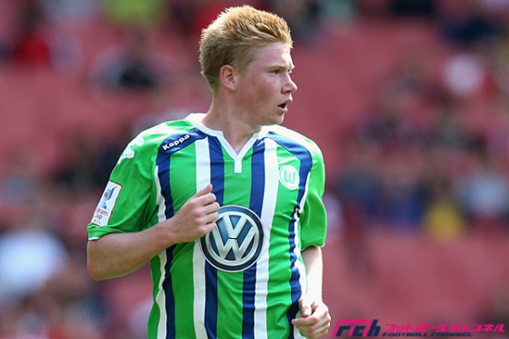 ドイツ年間最優秀選手はデ・ブルイネに決定。史上5人目の外国人選手に