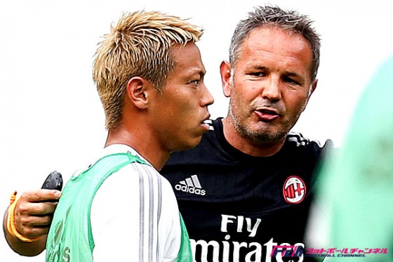 本田、FKの名手ミハイロビッチ監督からの指導は「まだ全然ない」