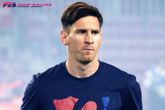 フィオレンティーナ戦を欠場したメッシ。休息中は“○○茶”を楽しむ