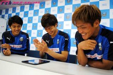 川崎三人衆が『サカつくシュート！』に大集合!!