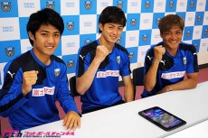 川崎三人衆が『サカつくシュート！』に大集合!!