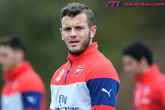 アーセナルMFウィルシャー、開幕戦欠場が濃厚に。リバプール戦も間に合わない恐れ