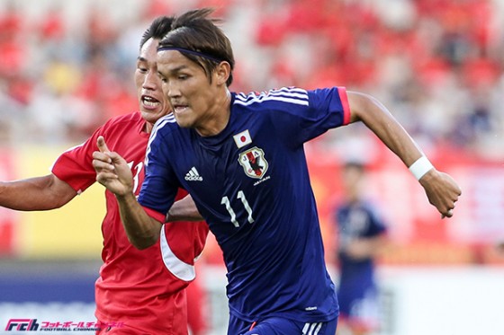 ライバル撃破へ。闘志みなぎる宇佐美「韓国には負けられない」