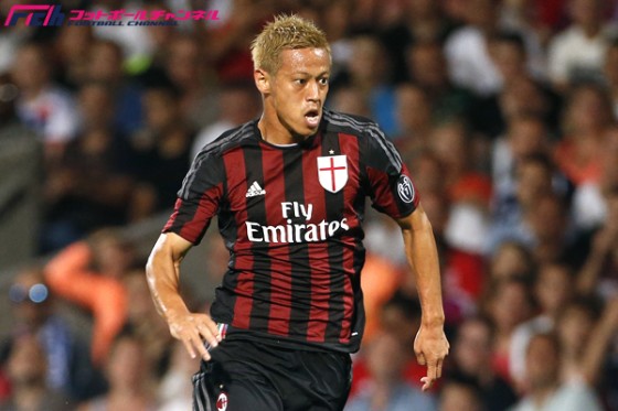 本田圭佑、プレミア2クラブが獲得に興味。本人はミランの広告塔扱いに不満？