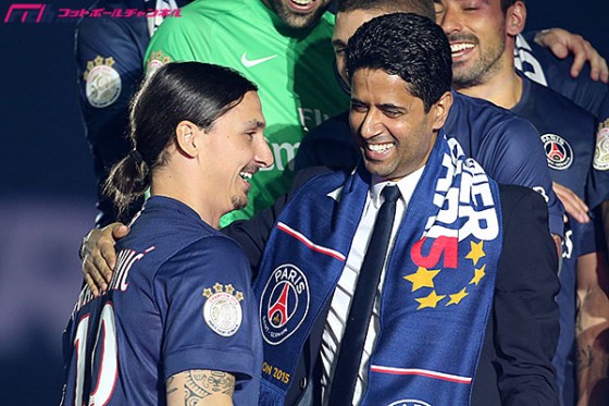 パリSG会長がイブラに仰天移籍プランを提案。新天地の年俸は41億円!?