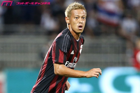 トッテナム、ミラン本田に正式オファー。岡崎&吉田と日本人対決も?