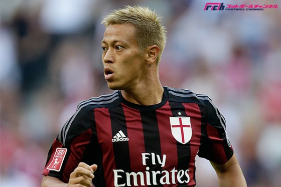 本田はミラン残留へ。クラブ公式TVがオファーの存在を否定